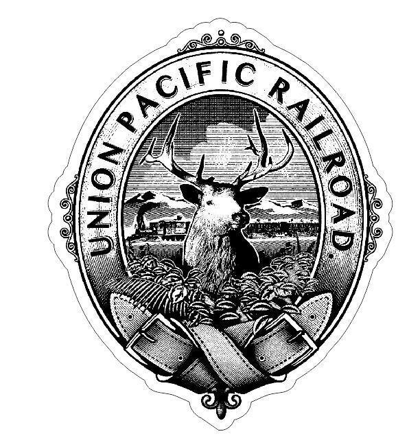Union Pacific Railroad Railway Train Sticker Decal R7243