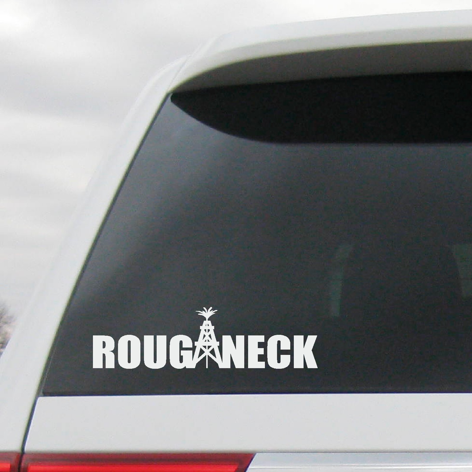 ROUGHNECK Decal Oil Rig Vinyl Sticker Gas Pipe liner Vehicle Truck Car
