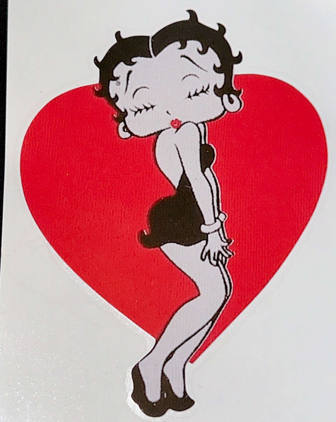 BETTY BOOP STICKER✨💋💄❤️👠💋✨5” X 4”✨GLOSSY✨LOVE✨SEXY & CUTE✨❤️‍🔥✨💫