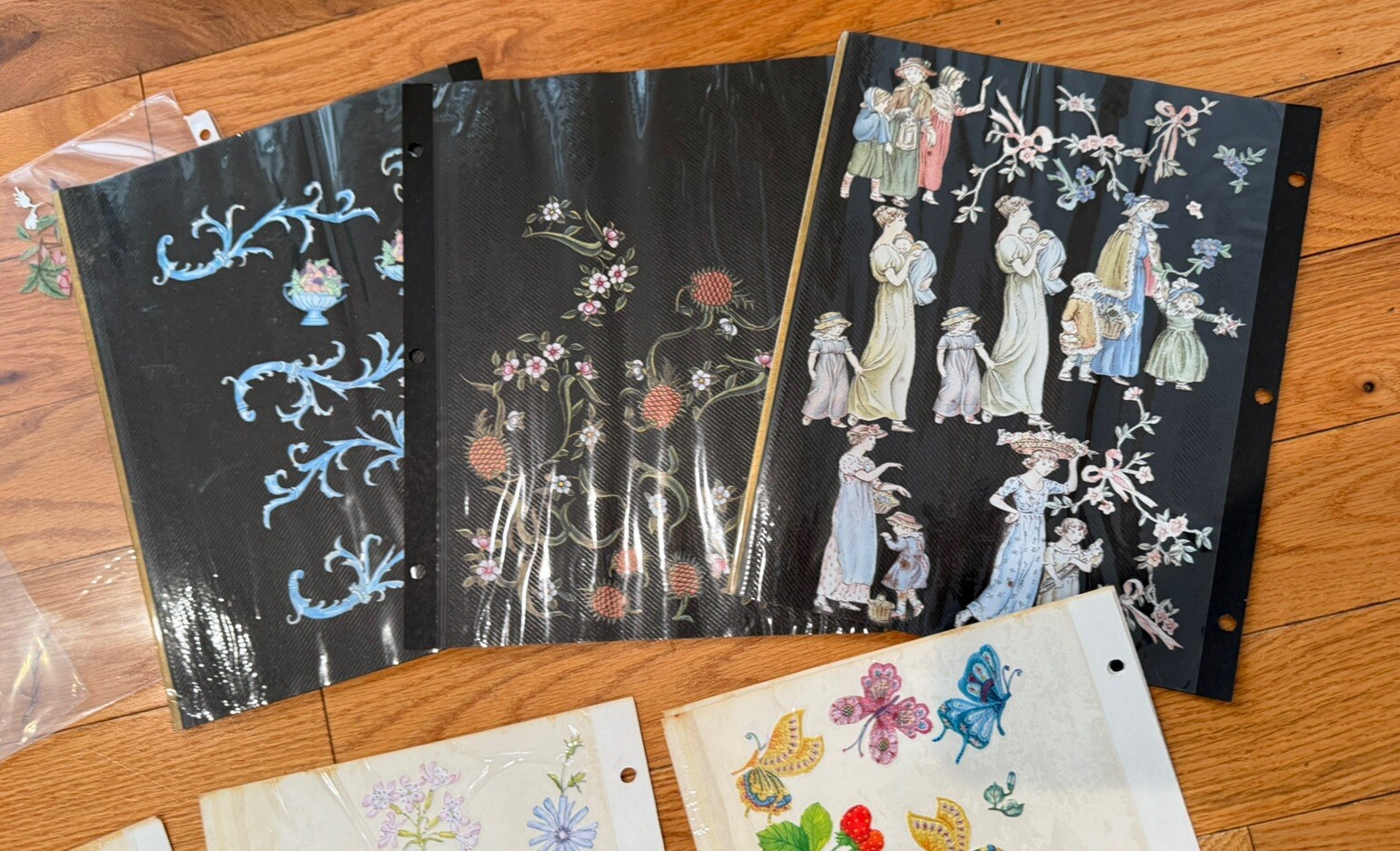 Decoupage Cutouts Vintage Floral Birds Animals People Vintage