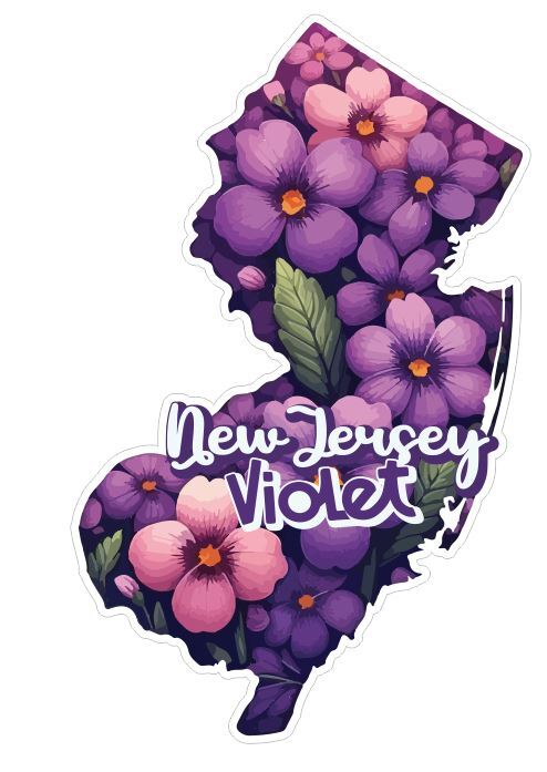 New Jersey Sticker Stickers A306