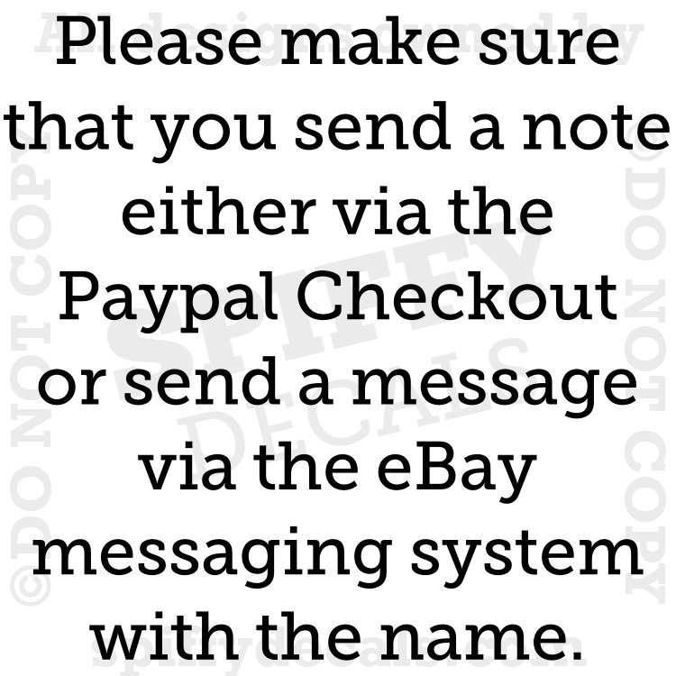SKATEBOARD SKATER PERSONALIZED CUSTOM NAME Bedroom Vinyl Wall Decal Lettering