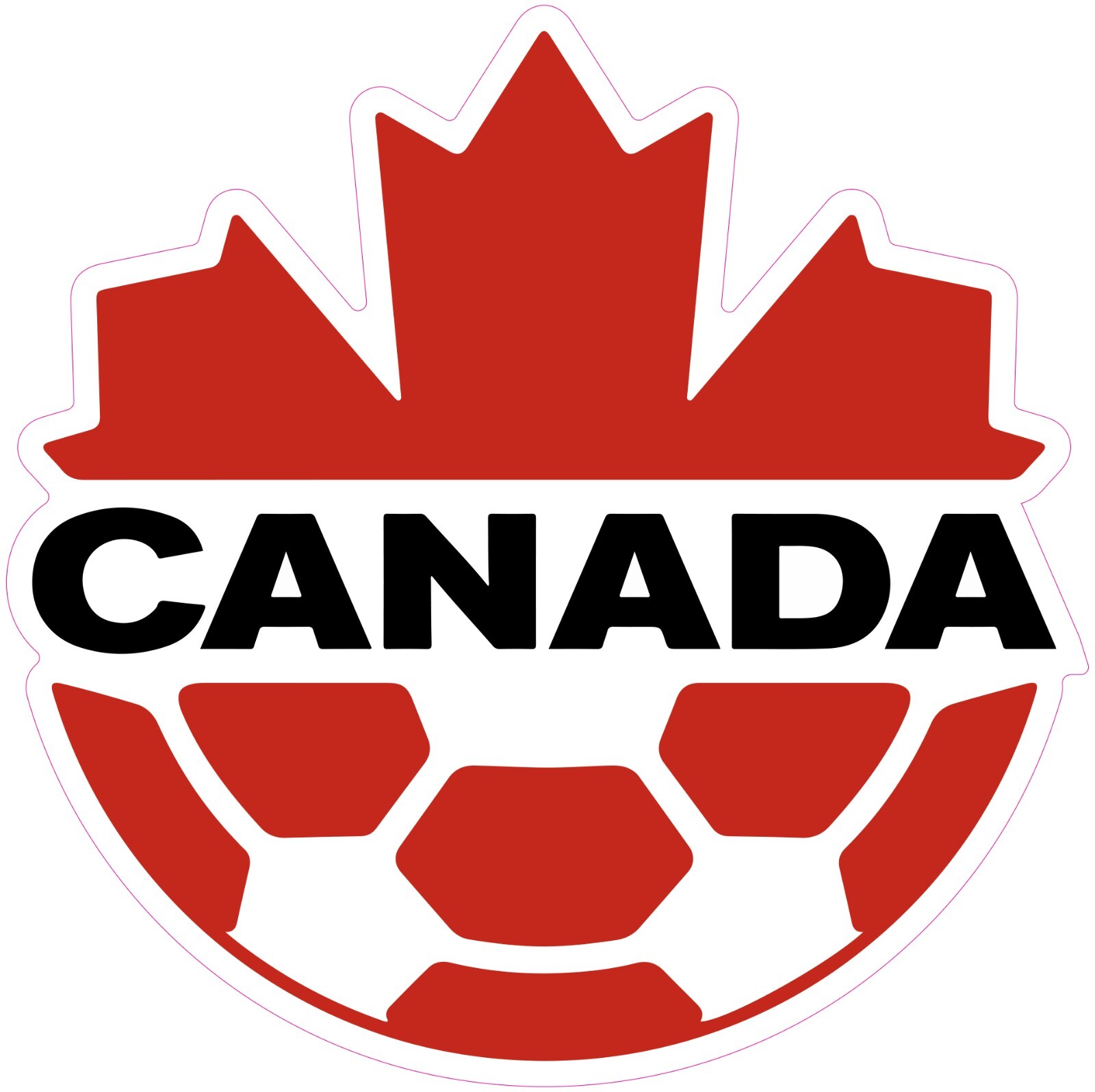 Canada National Soccer Team Vinyl Decal Sticker Car Bumper Truck Laptop Mug