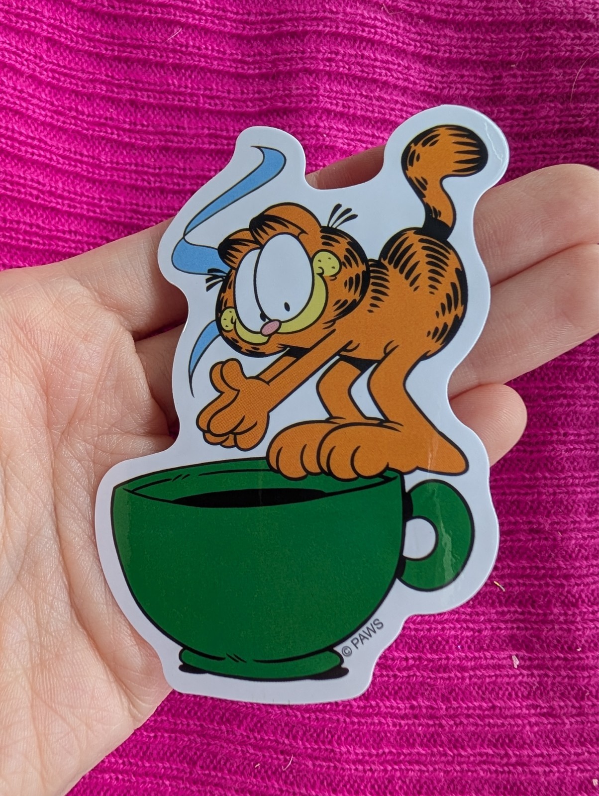 STICKER, Garfield, Sassy cat, Odis, Cartoon