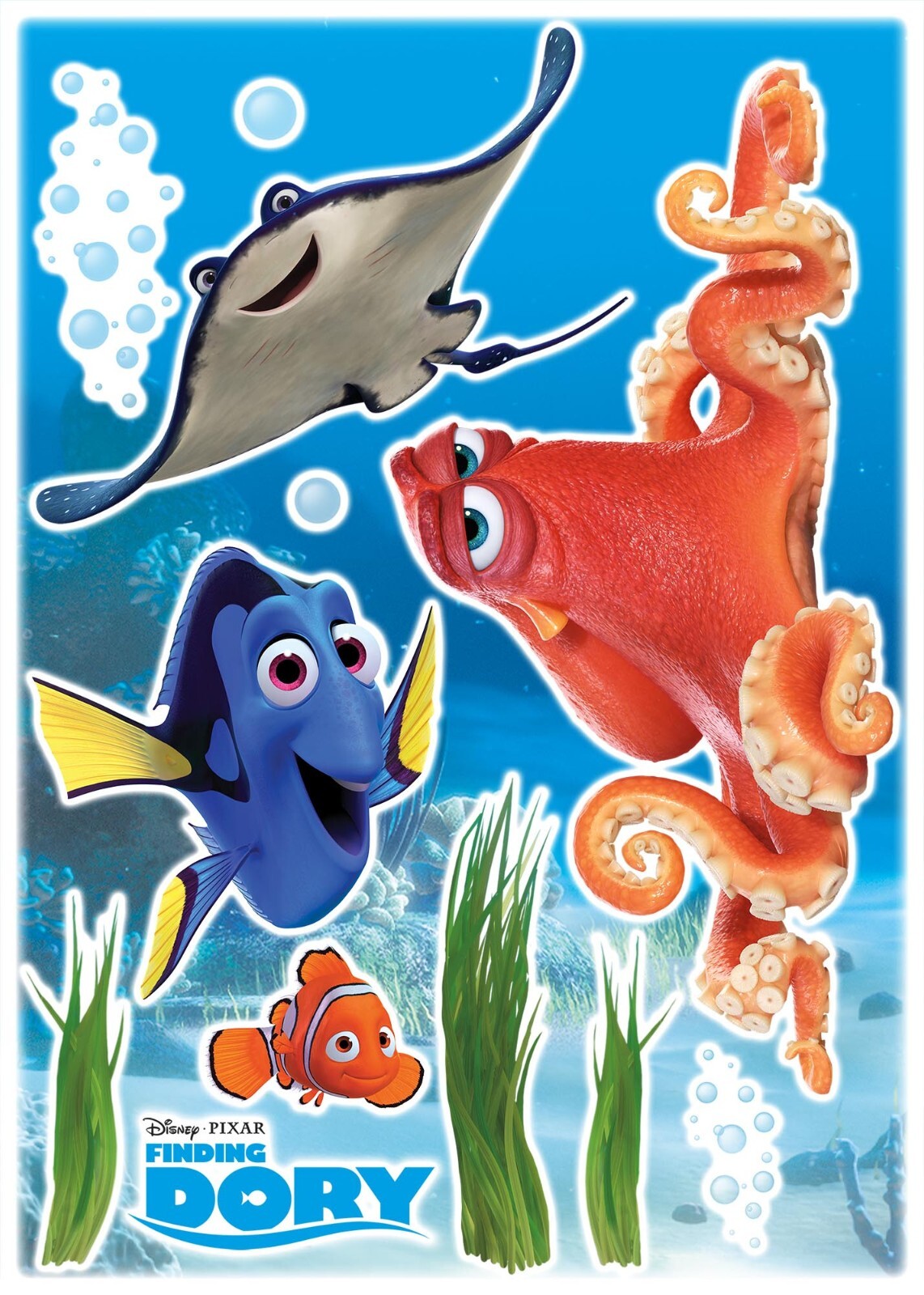 Nemo Wall stickers set Furniture decals set Disney Dory and Friends 50×70 cm