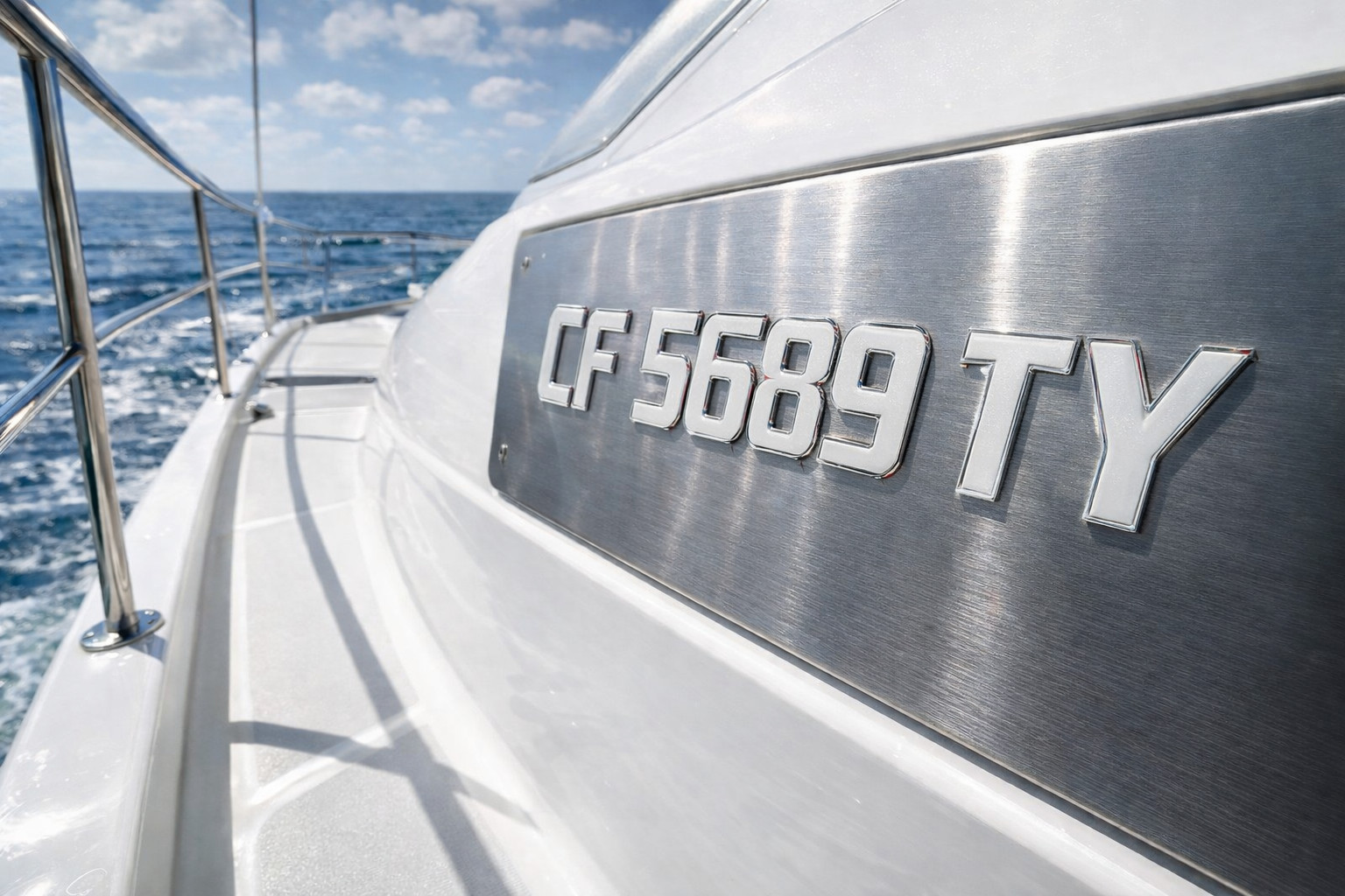 Boat Registration Numbers – Marine-Grade Waterproof PWC Registration Decals