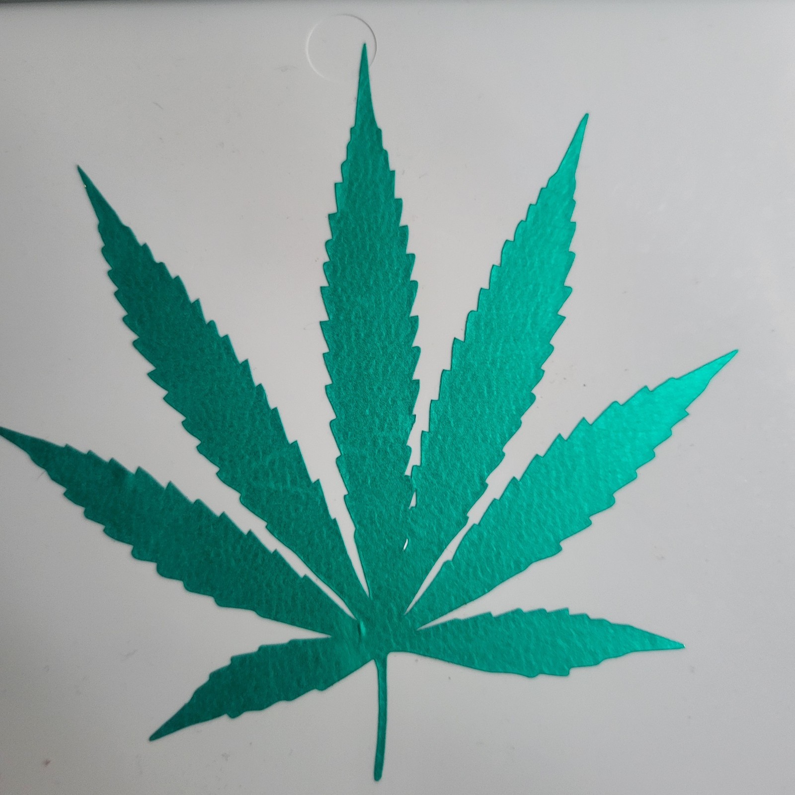 REFLECTIVE POT LEAF!