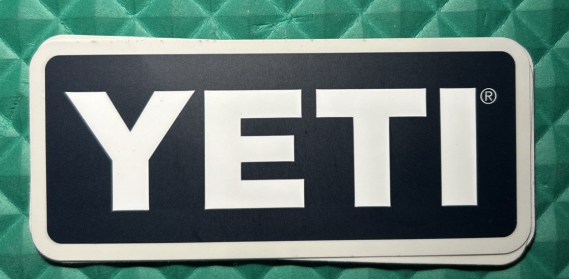 Authentic YETI Stickers Decals (19 Styles)