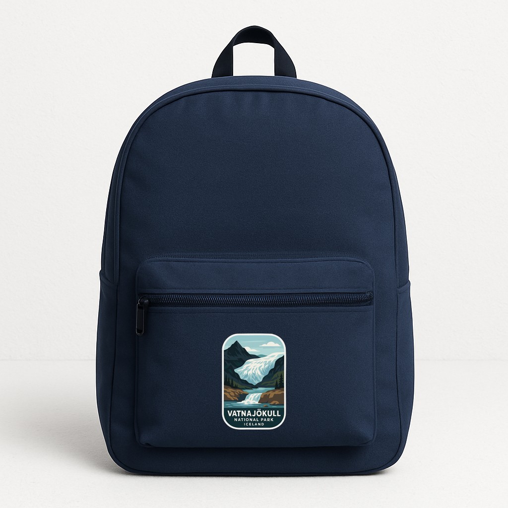 Vatnajökull Iceland Iron On Heat Transfer Vinyl HTV Die-Cut World National Parks