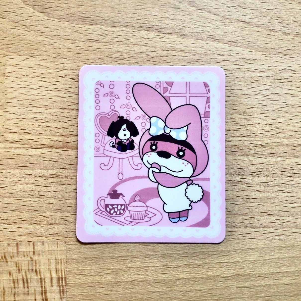 Animal Crossing Sanrio Mini Posters STICKER – Lottie & My Melody Sticker