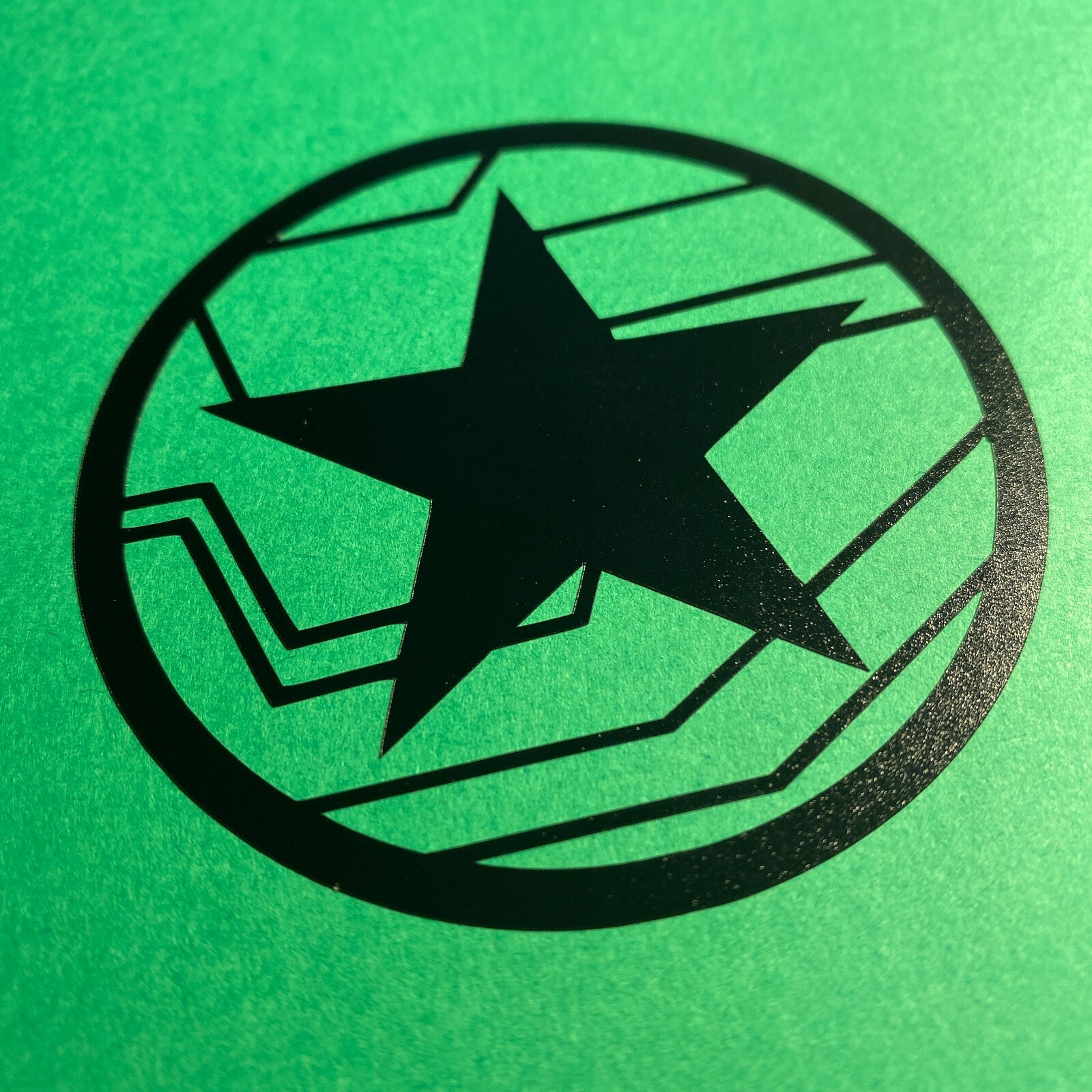 Vinyl Sticker – Winter Soldier Logo (Marvel, Avengers)