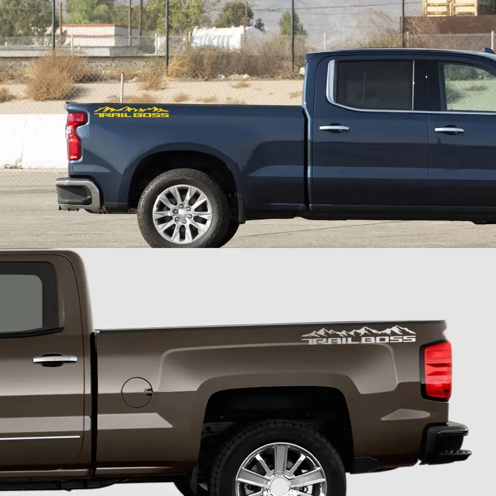 Aftermarket Mountain Body Side Decal for Chevrolet Silverado 1500 Trail Boss | 2