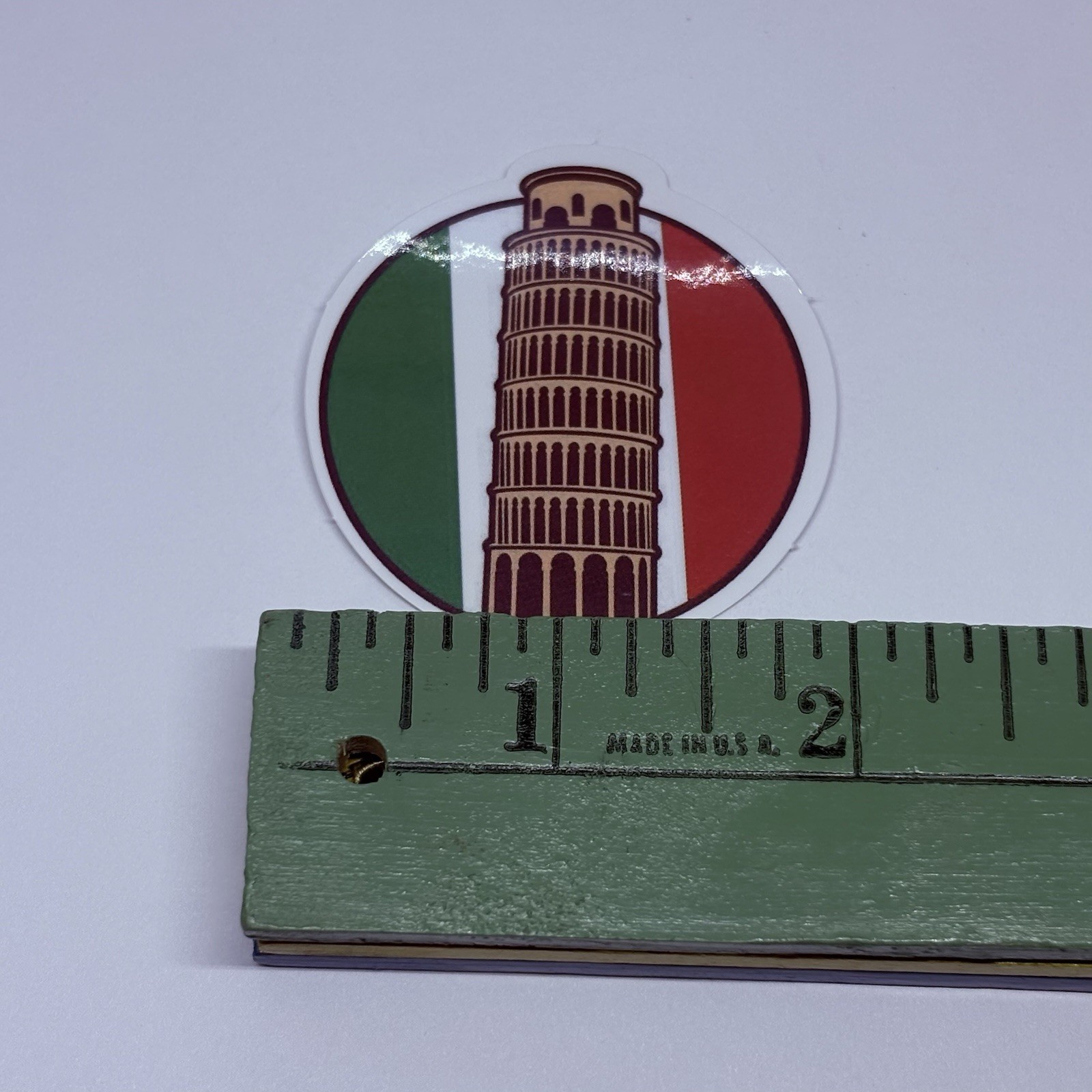 Leaning Tower Of Pisa Sticker Italy Travel Art Decal Vinyl Country Souvenir Tc9
