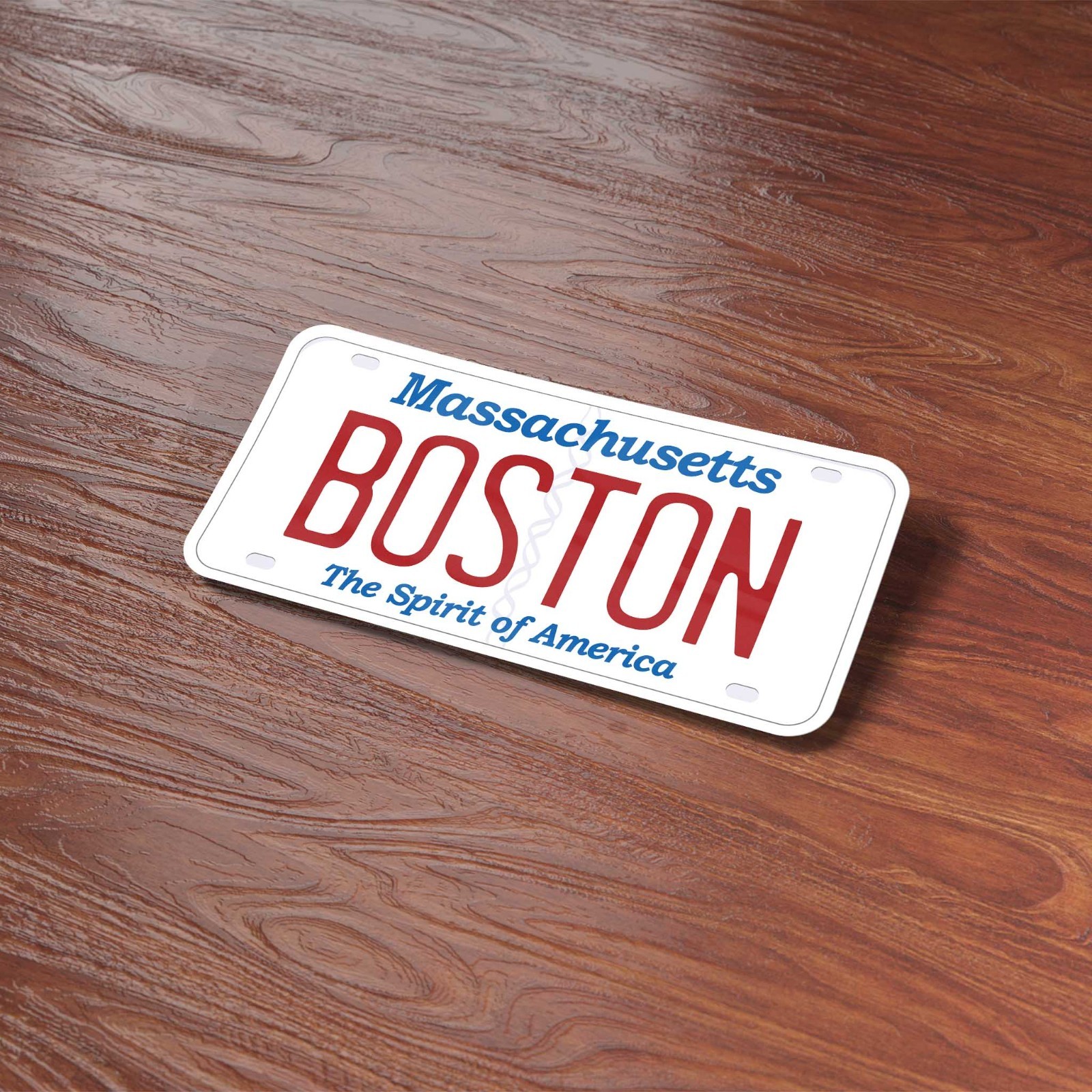 Massachusetts License Plate Bumper Stickers – Choose Your MA Decal for Laptop