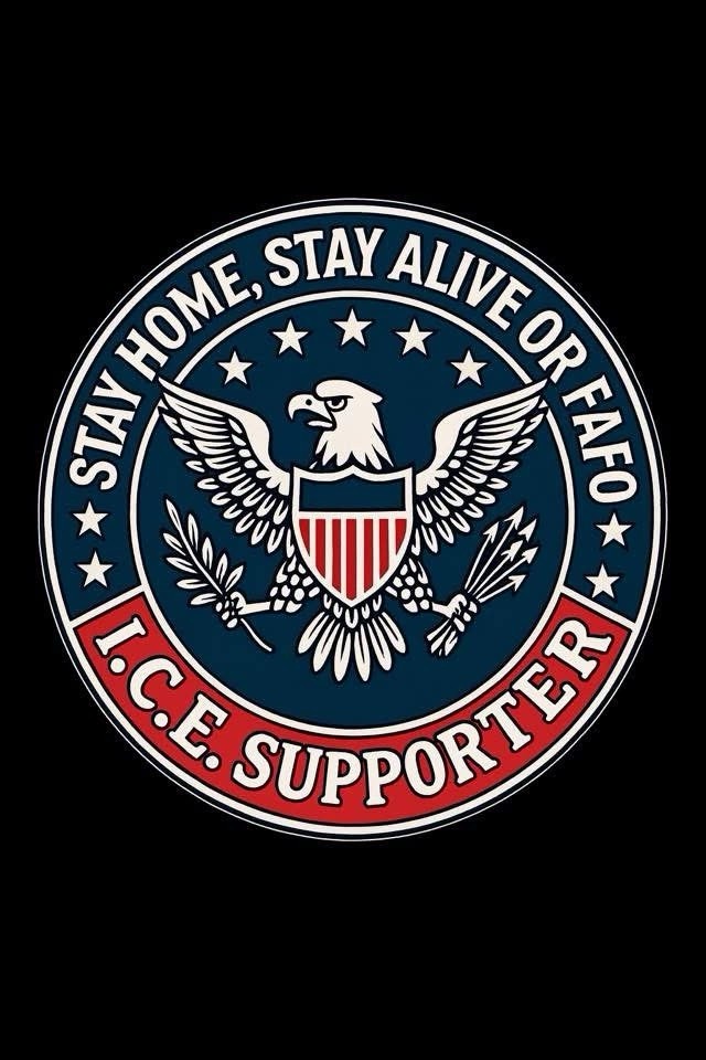 ICE Support Sticker 3” Pro ICE Pro Trump Sticker For Tumbler Or Laptop