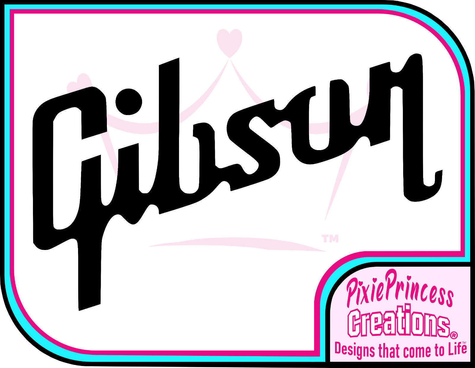 Gibson Guitar Bass Logo A Vinyl Sticker Room Poster Display Wall Window Music