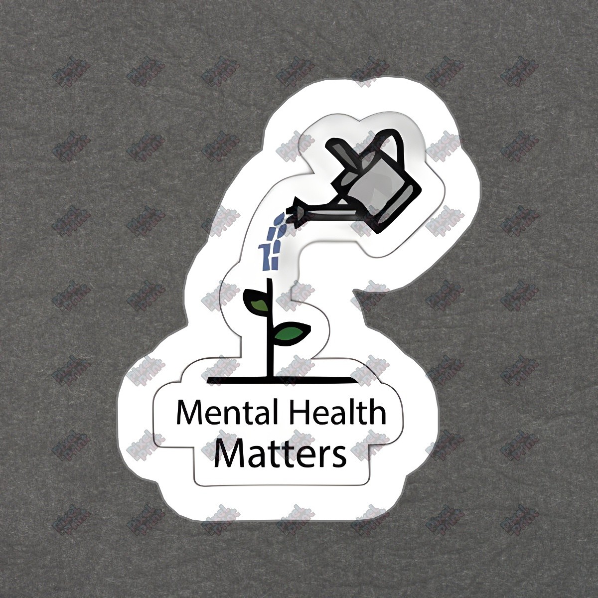 Mental Health Matters Vinyl Sticker Inspirational Decal for #386868