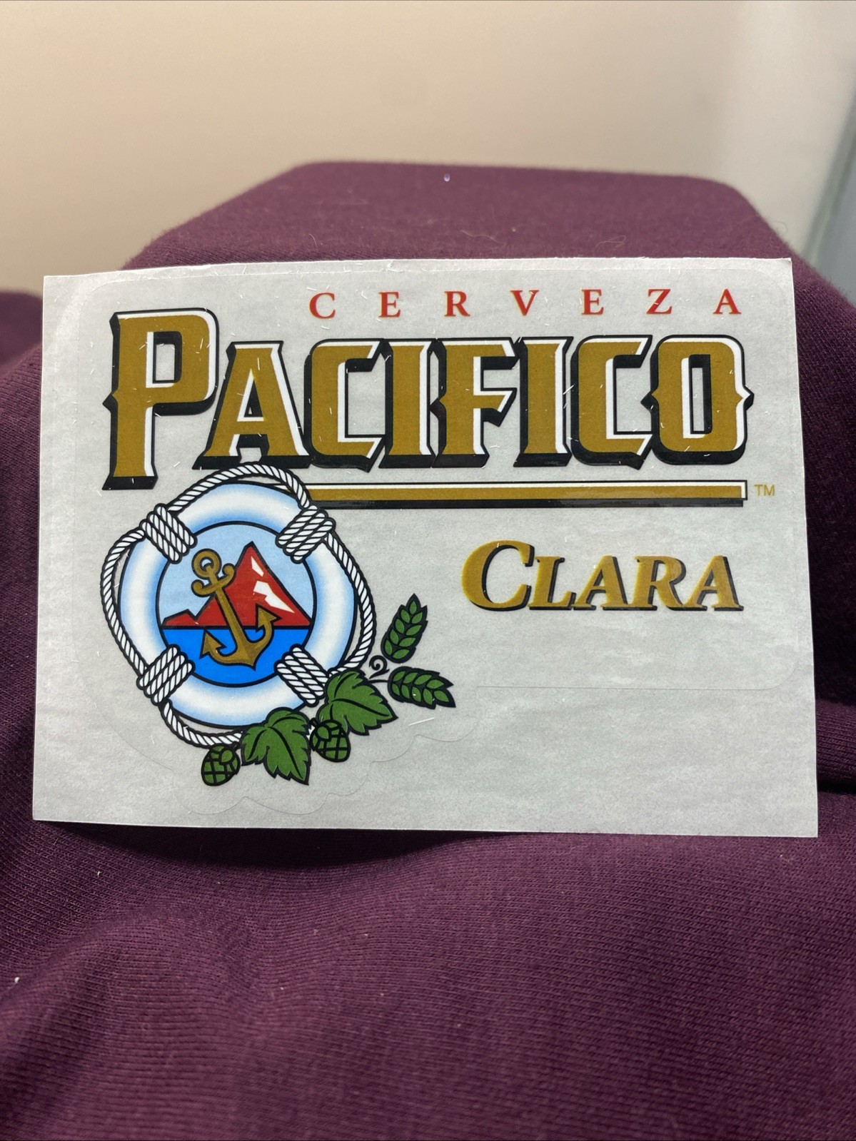 Cerveza Pacifico Vinyl Decal Sticker