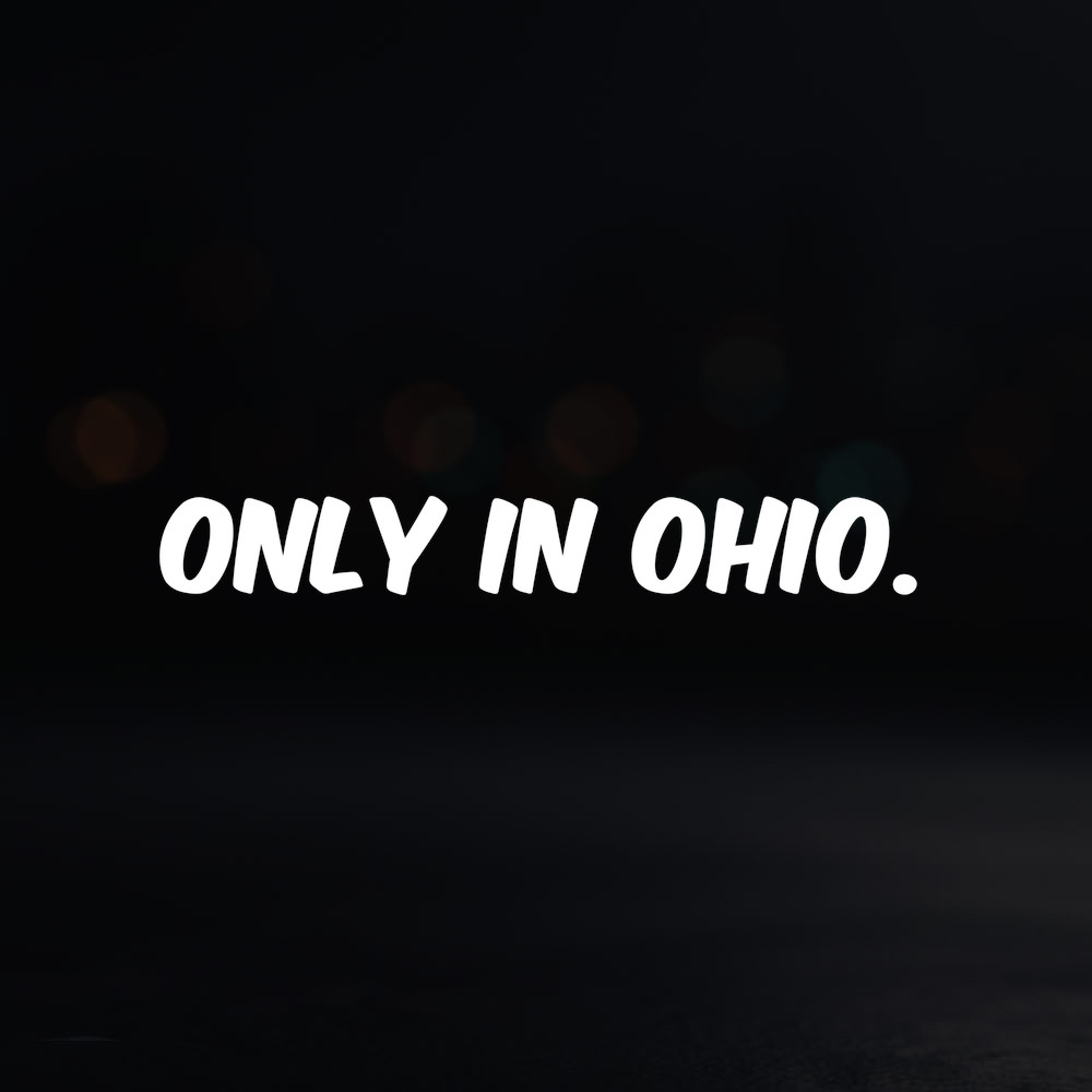 8in Vinyl Decal Sticker – "Only In Ohio."