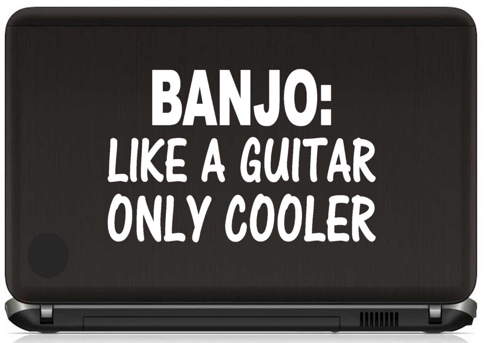 Banjo Like A Guitar Cooler Decal Sticker Bluegrass Music Art H1082