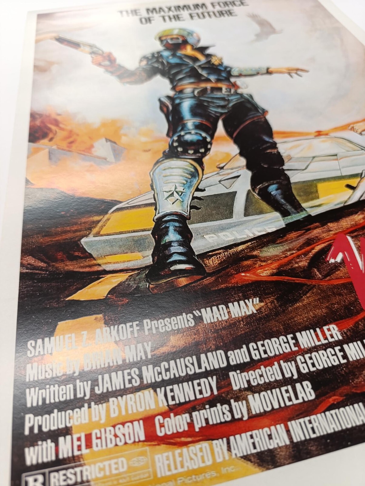 MAD MAX 1979 Poster Movie Mel Gibson 🍿🎬🍿