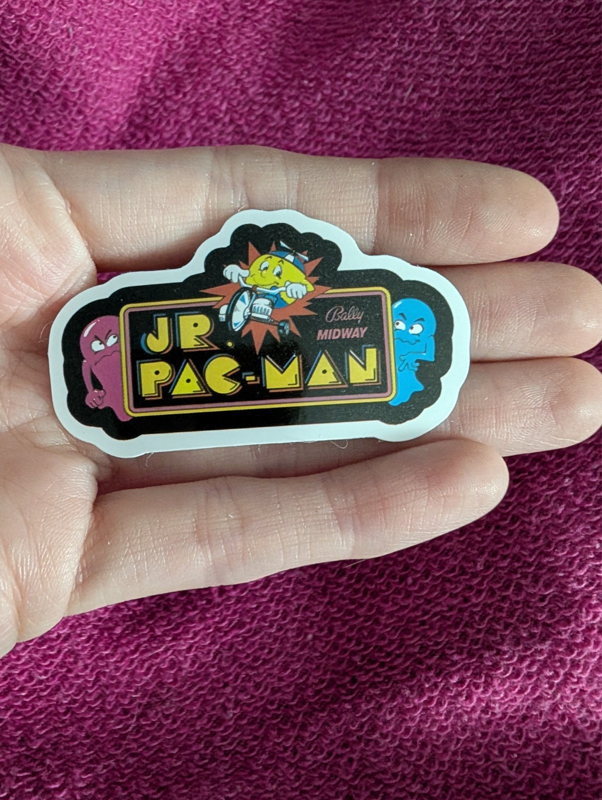 Pac-Man Sticker – Retro Arcade, Video Game, Blinky, Ghost, Pinky, Clyde