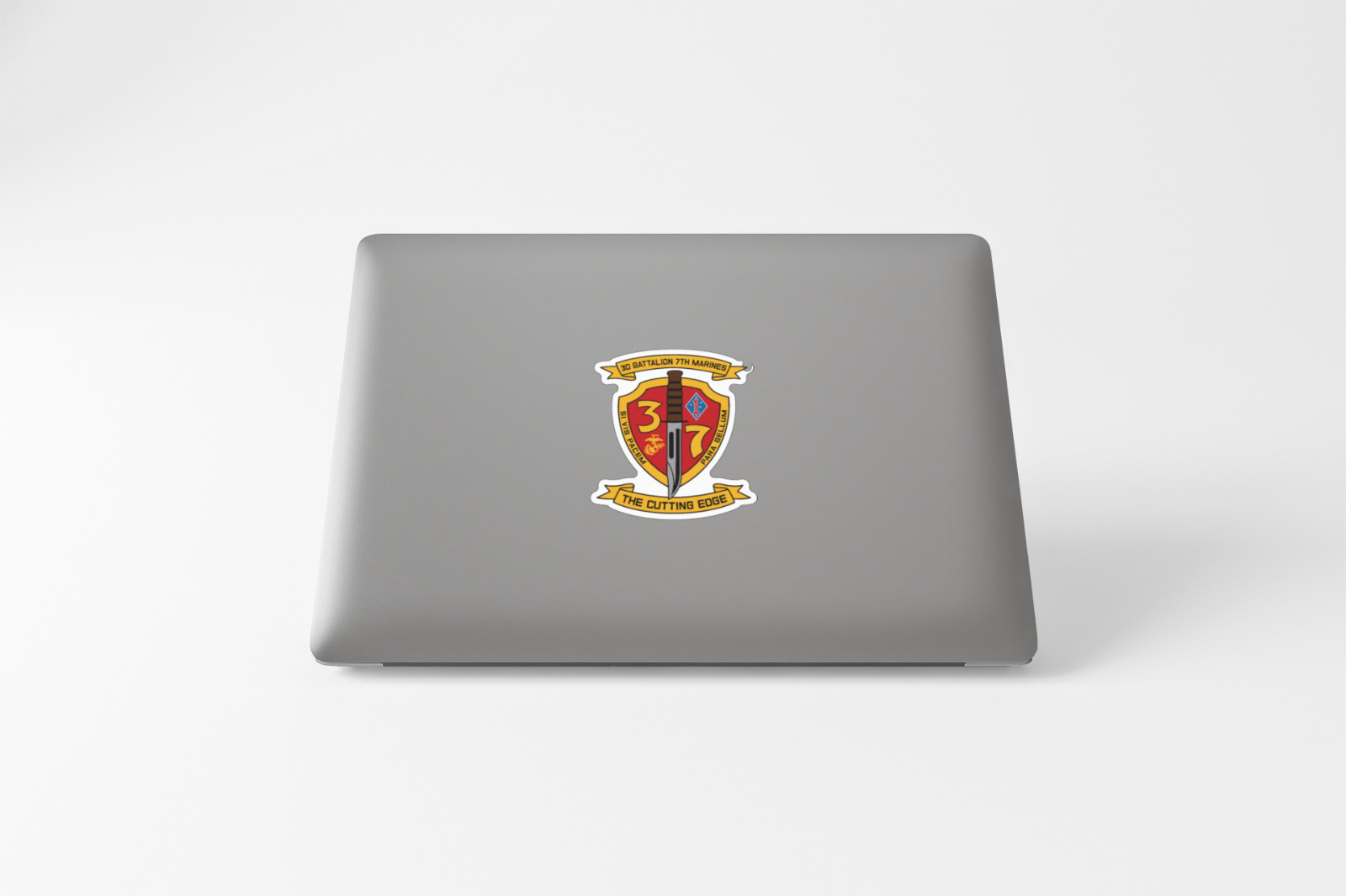 US Marine Corps Badge Sticker 3rd Battalion 7th Marines The Cutting Edge