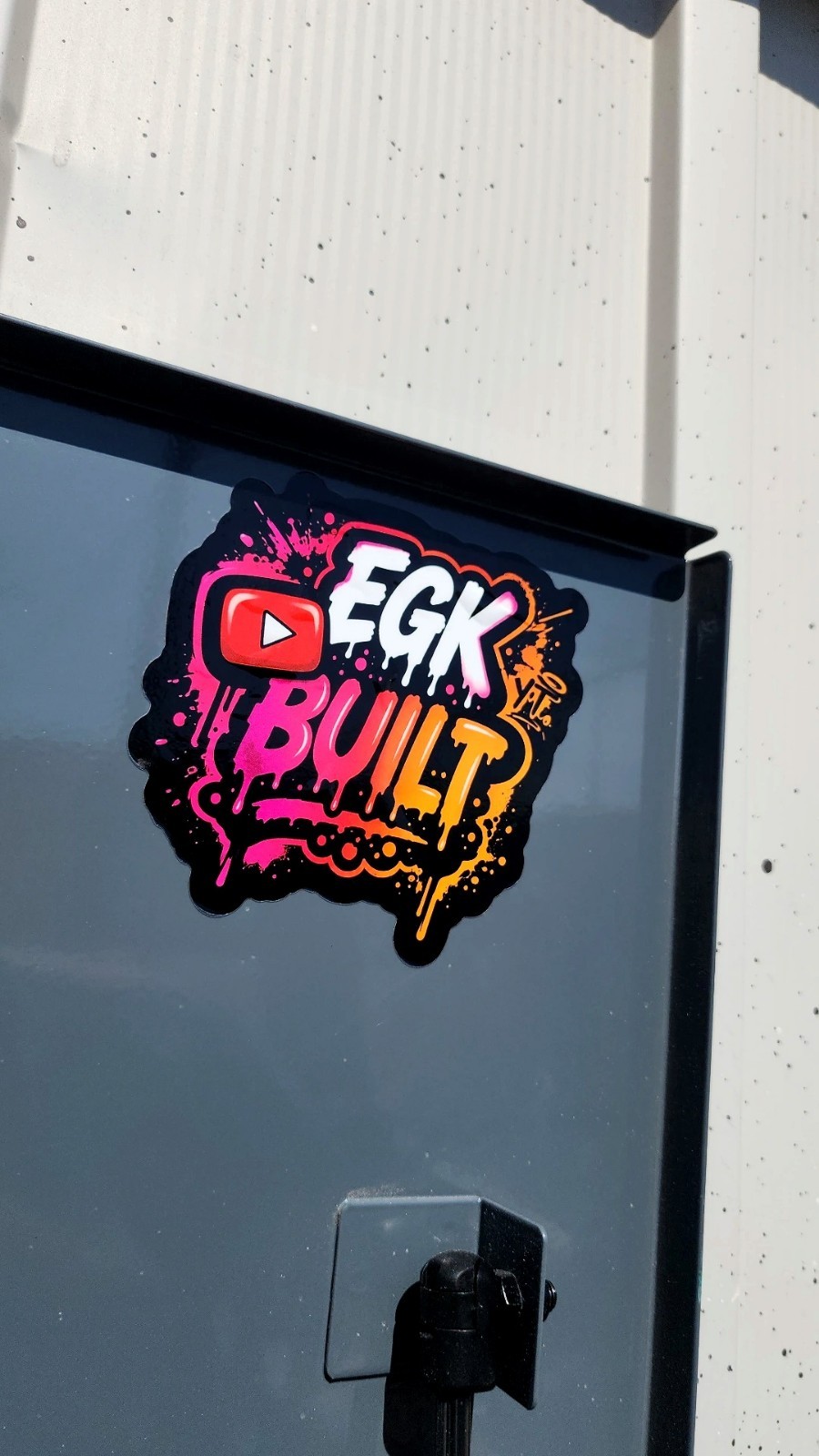 Egkbuilt Stickers 5×5 Inches