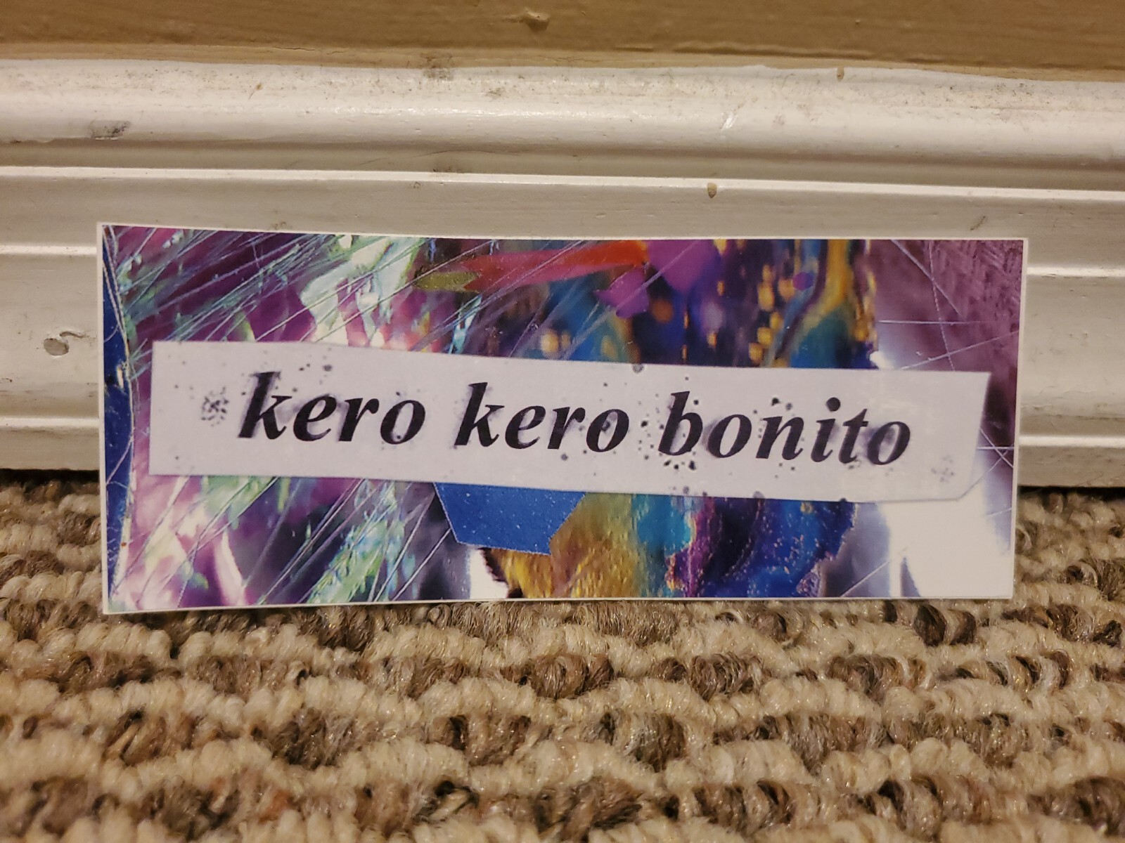 Kero Kero Bonito Blue/Purple Sticker 2" x 5" Indie Band Indie Rock