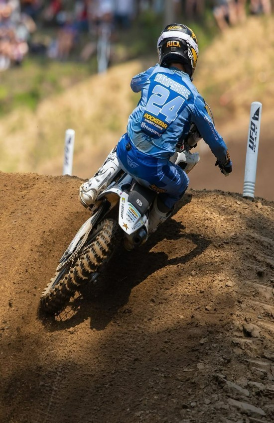 RJ HAMPSHIRE MOTOCROSS Racing Wall Vinyl Decal Poster PRINT (Removable Adhesive)