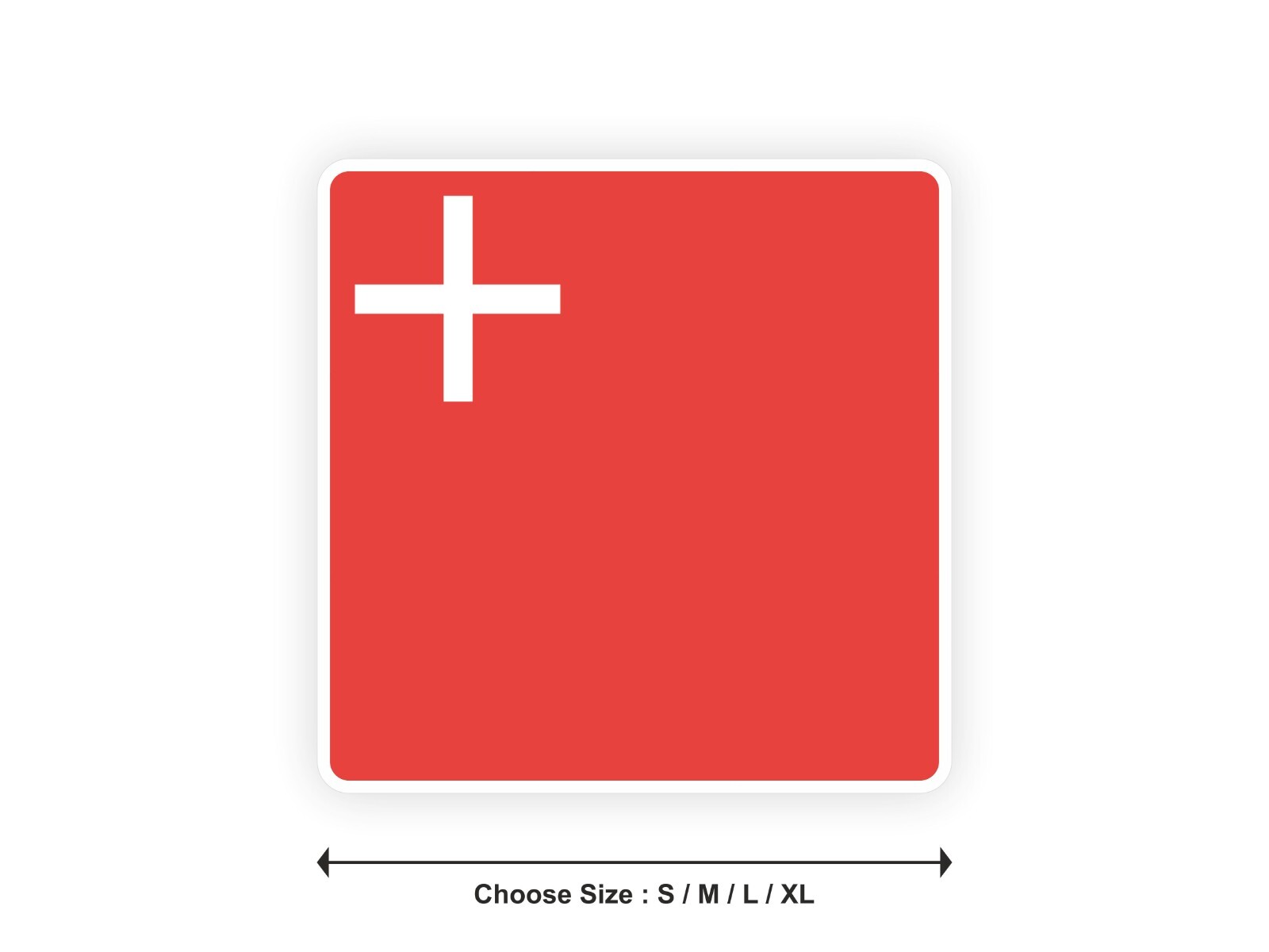 Sticker flag SWITZERLAND SCHWYZ swiss 2,7′′(S) -7,8′′(XL) decal