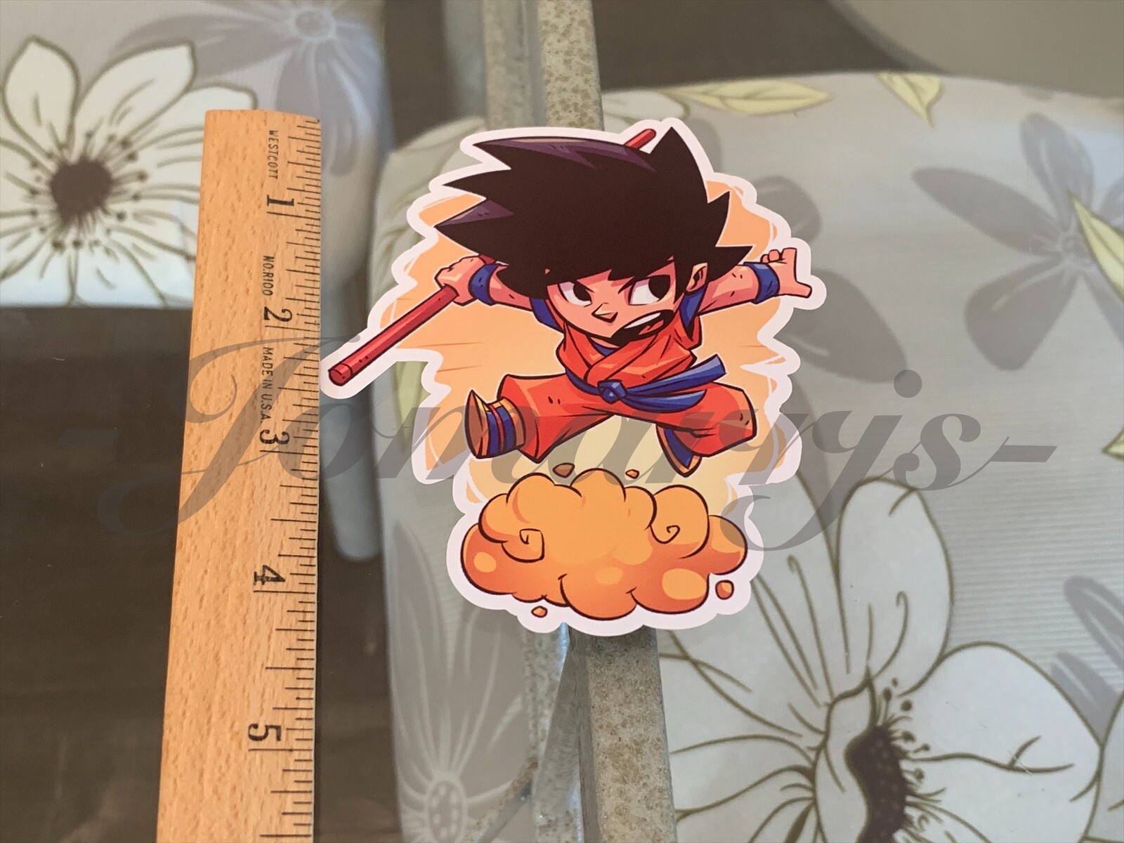 Dragon Ball Z – Anime – Goku Kakarot Chibi Custom Sticker Decal Sign manga