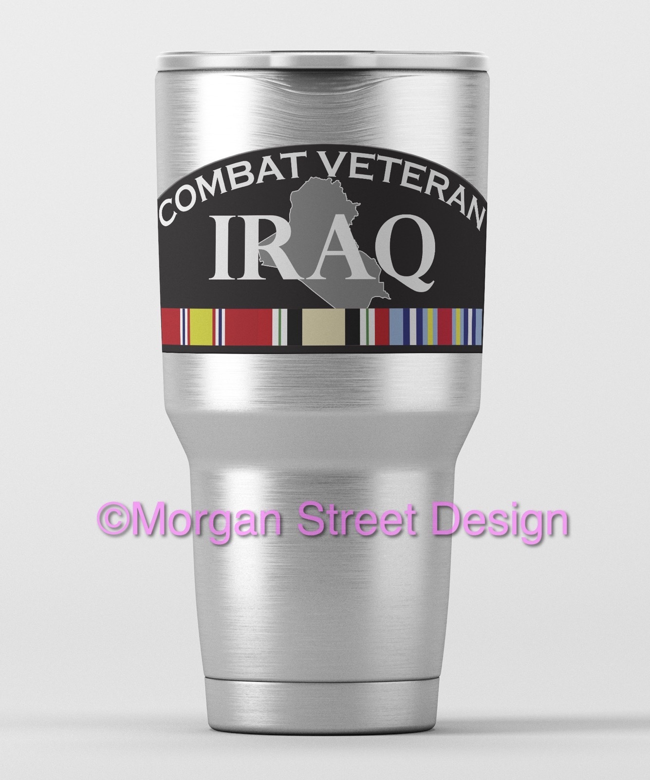 Yeti Iraq War Veteran Die Cut Vinyl Phone Yeti Decal Sticker 