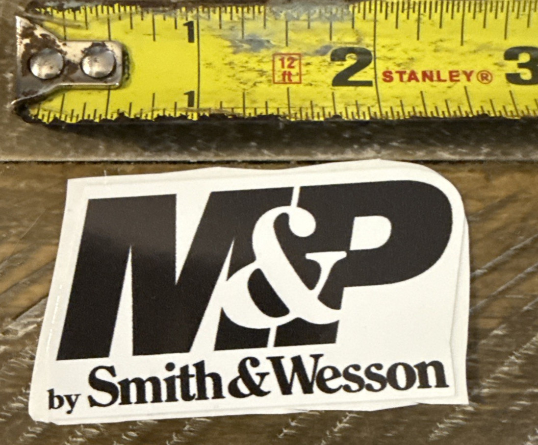 M&P Smith And Wesson Sticker Decal-Brand New-SHIPS N 24 HOURS