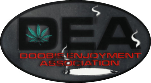 DEA – 3 1/2" X 2 1/2" – Sticker