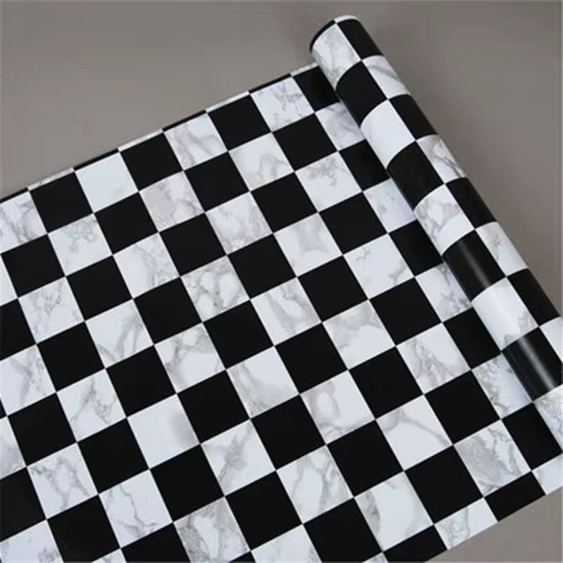 PVC Kitchen Oilproof Sticker Bathroom Waterproof Moistureproof Wallpaper Self-Ad