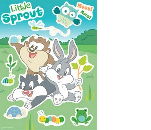 BABY LOONEY TUNES WALL STICKER 12×16 inches NEW DECAL