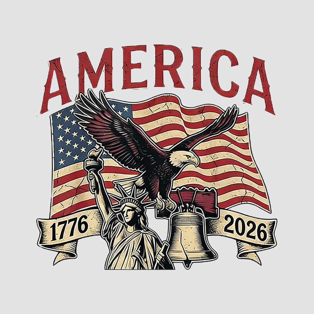 U.S. 250th Anniversary Sticker Waterproof Customizable for Window Car Laptop