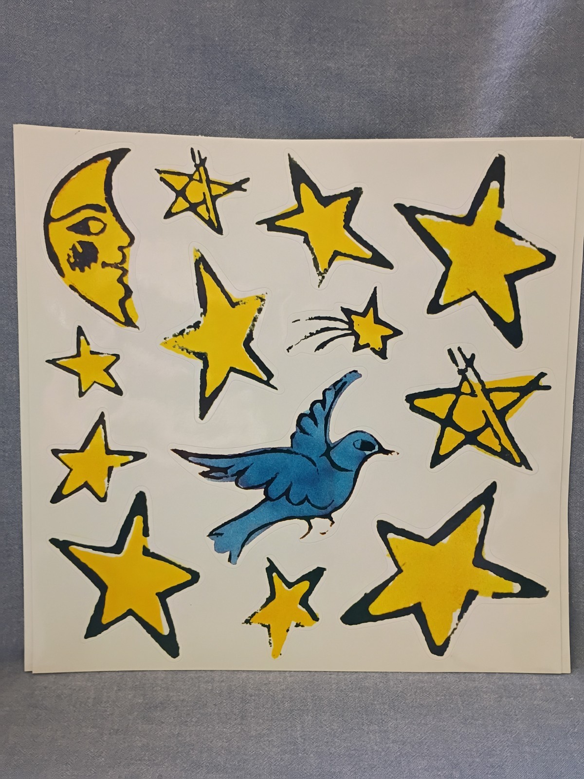 MUDPUPPY & Andy Warhol "So Many Stars" Wall Decals, Glow in The Dark,