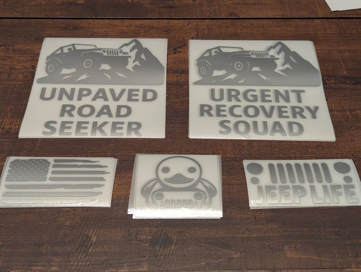 Custom Band, Logo, Image Vinyl Decal