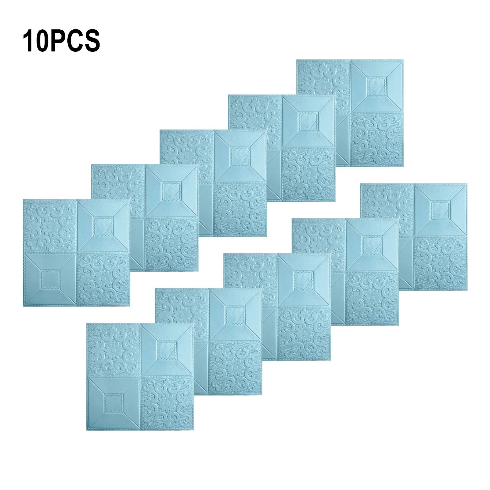 Wall Sticker Tile Sticker XPE Foam 10PCS 350*350mm Interesting Kitchen