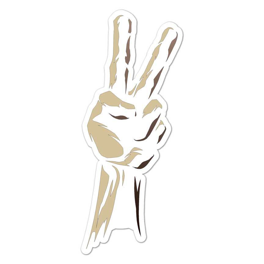 Peace Sign, Vinyl Decal Sticker, Indoor Outdoor, 3 Sizes, #8008