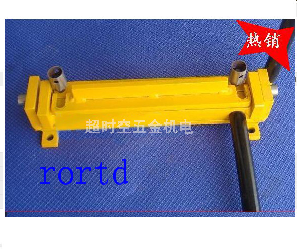 HOT 210mm width manual sheet metal iron aluminum copper plate bending machine