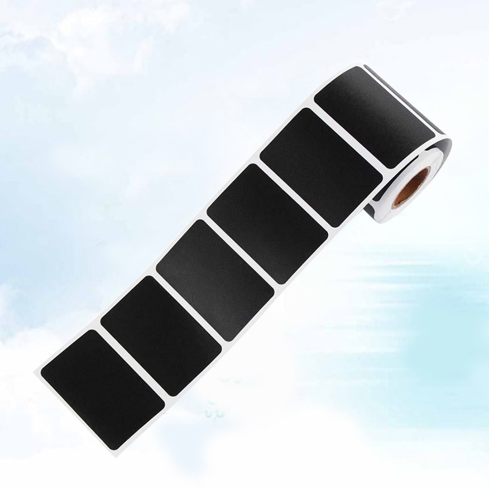 300 Pcs/Roll Removeable Chalkboard Labels Rectangular
