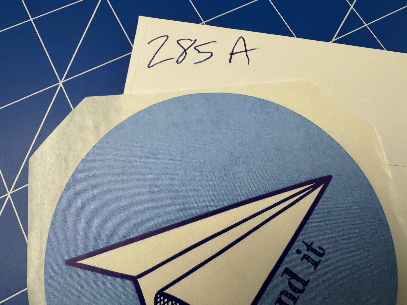 Send It STICKER Decal Pop Culture Skateboard Surfing Clothing Paper Airplane