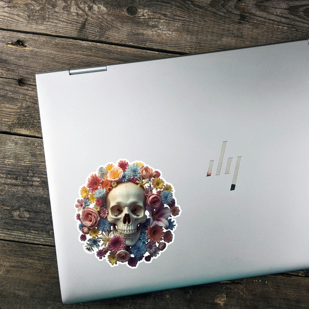Skull Stickers Waterproof Vinyl Decal Glossy Matte Laminated Die Cut New