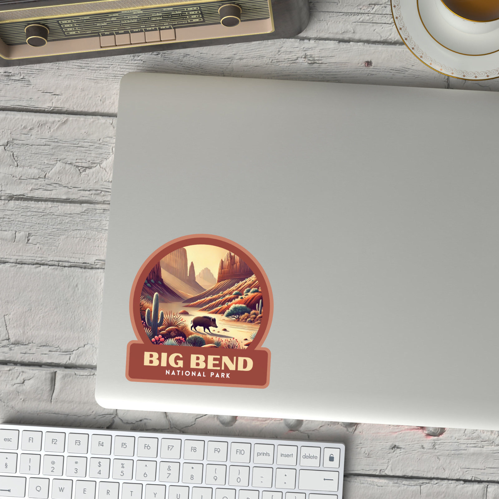Big Bend National Park Sticker Vinyl Decal Laptop Water Bottle Cooler
