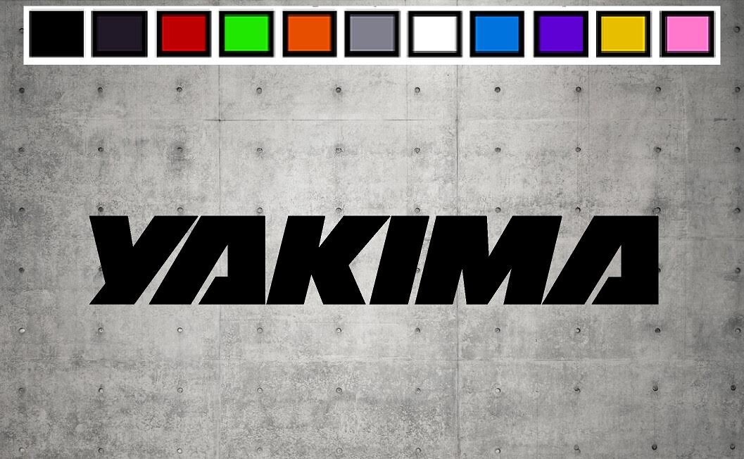YAKIMA LOGO Vinyl Decal Sticker Emblem Car Truck Window 4" 6" 8"