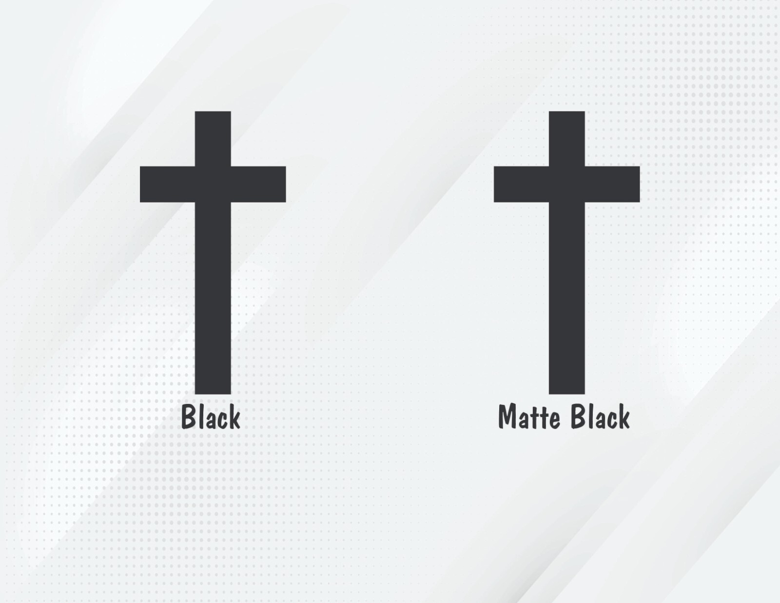 Christian Cross Solid Die Cut Vinyl Decal Graphic Transfer Sticker 31+ Colors
