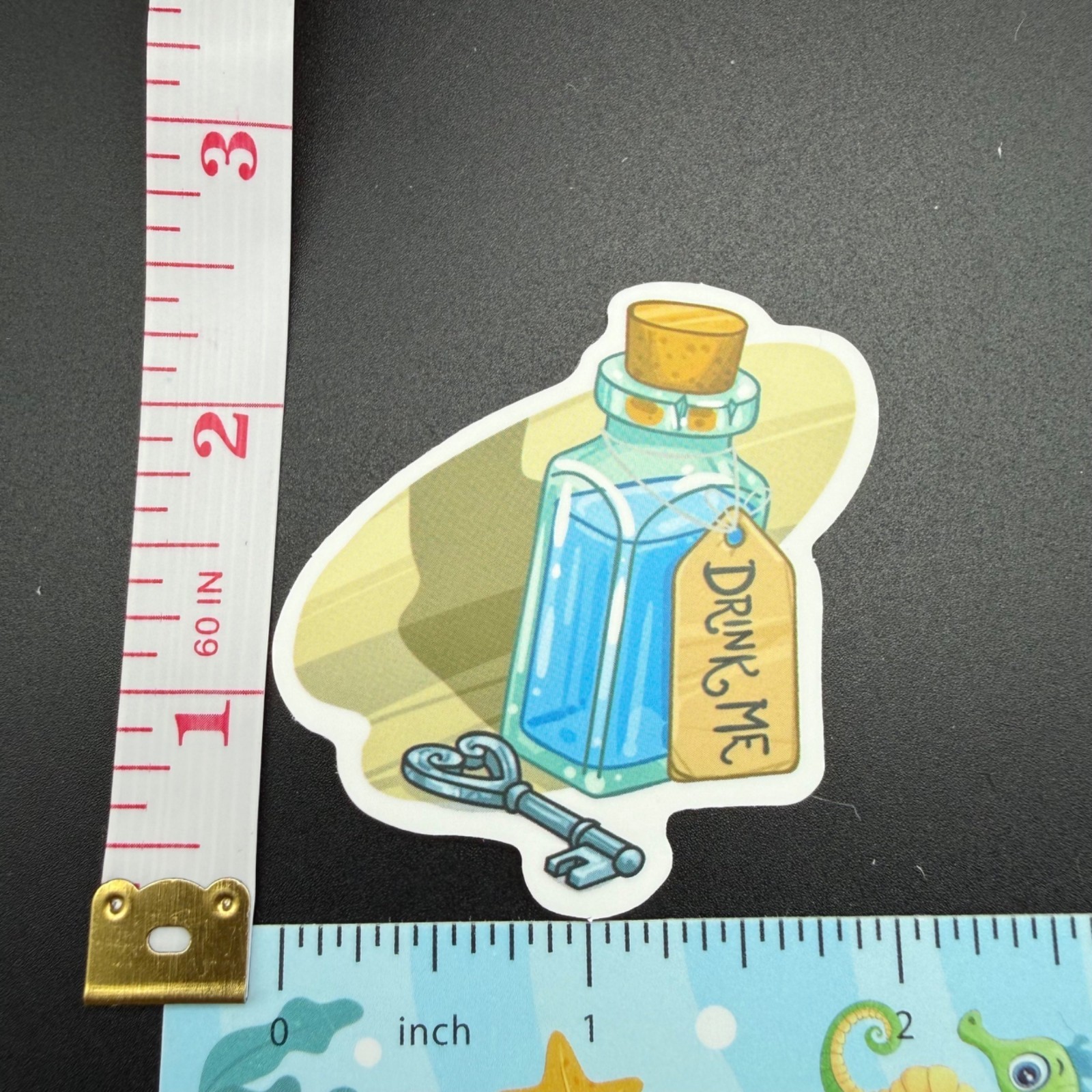 4 Stickers Disney Alice in Wonderland Vinyl Decal Laptop Phone Bottle Scrapbook